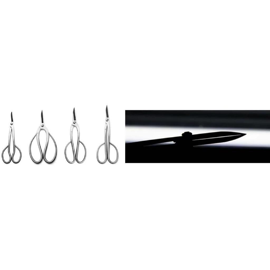 Standard Grade 180 Mm Long Handle Bonsai Scissors 3Cr13 Alloy Steel Bonsai Tools