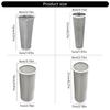 304 Stainless Steel Cold Brew Coffee Filter for Wide Mouth Jar Efficient Coffee Strainer Office Coffee Accessories