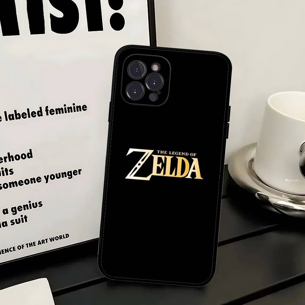 

Hot Game L-Legendes-Z-Zeldaes For Iphone 17 Air 16 15 14 13 12 11 Pro Max Plus Black Cover TPU Soft Phone Case iPhone 12pro max