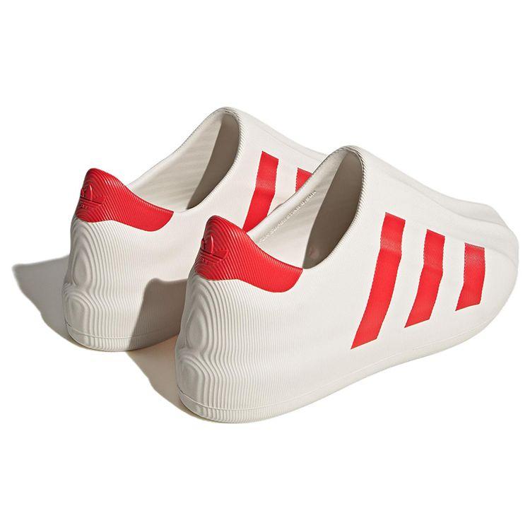 Adidas Originals Adifom Superstar Trendy Comfortable Slip Resistant Lightweight Low Top Skate Shoes Unisex Sneaker White Red ID4661