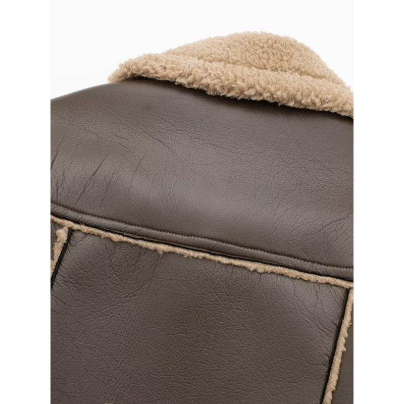 Kaslead New Arrival Women's Clothing Fashion Style Fashion All-Match Short Double-Sided Velvet Jacket Outwear 4341806