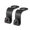 HIJK1 2/4pcs ABS Car Interior Seat Headrest Back Hanger Storage Hooks Valve Cap For VW R32 Golf Beetle EOS GTI Tiguan Passat Jetta MK4