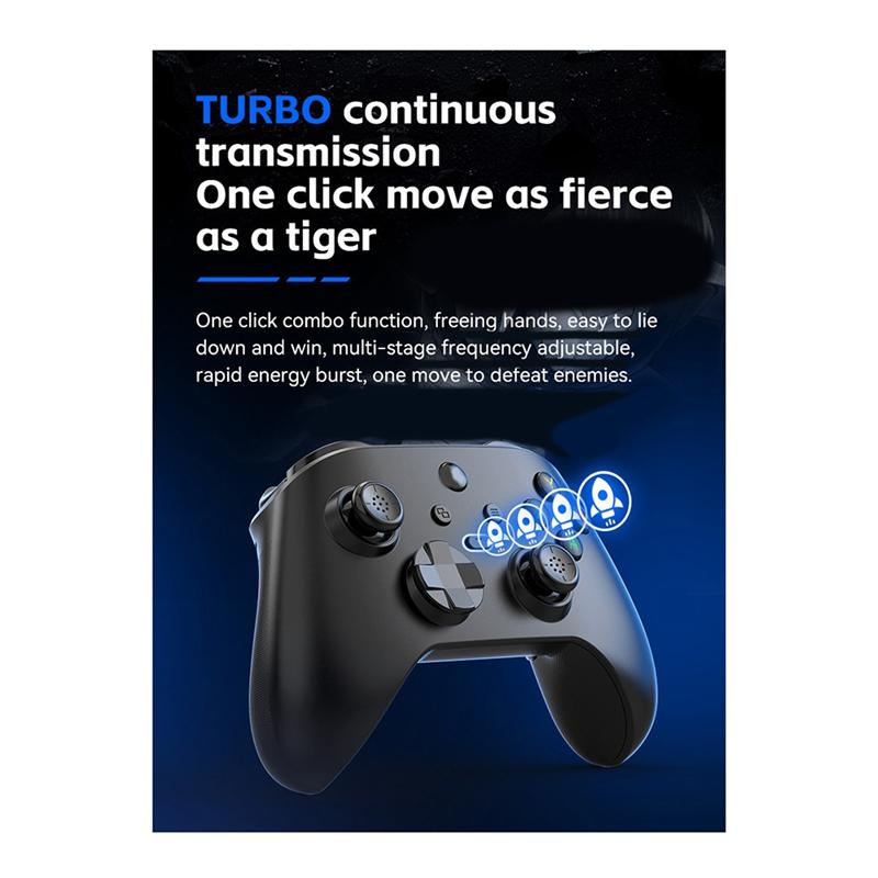 

For Nintendo Switch1/2 Controller G6 Double Hall Wireless Bluetooth Gamepads For Switch Pro Console Control Joystick синій