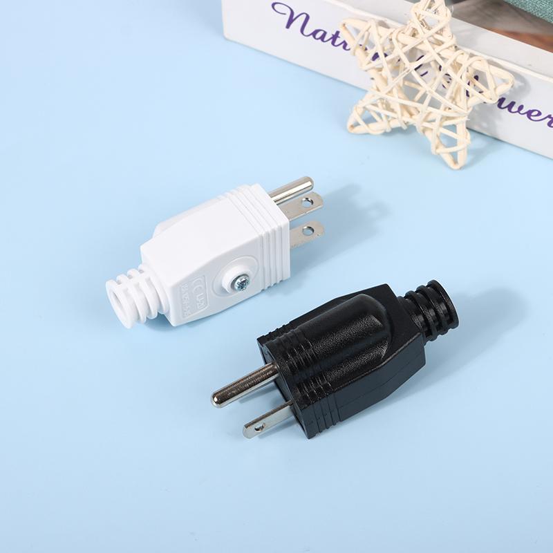 Amerikanischer Abziehbarer Stecker Amerikanischer 3-Pin 15A AC Elektrischer Strom Stecker Adapter Kabel Wiederanschließbarer Verlängerungskabel-Stecker