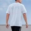 Adidas T Shirts Men's White Crew Neck Moderate Straight Fit JD7126
