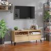 VidaXL TV Cabinet Sonoma Oak 100x34.5x44.5 Cm Engineered Wood 831904