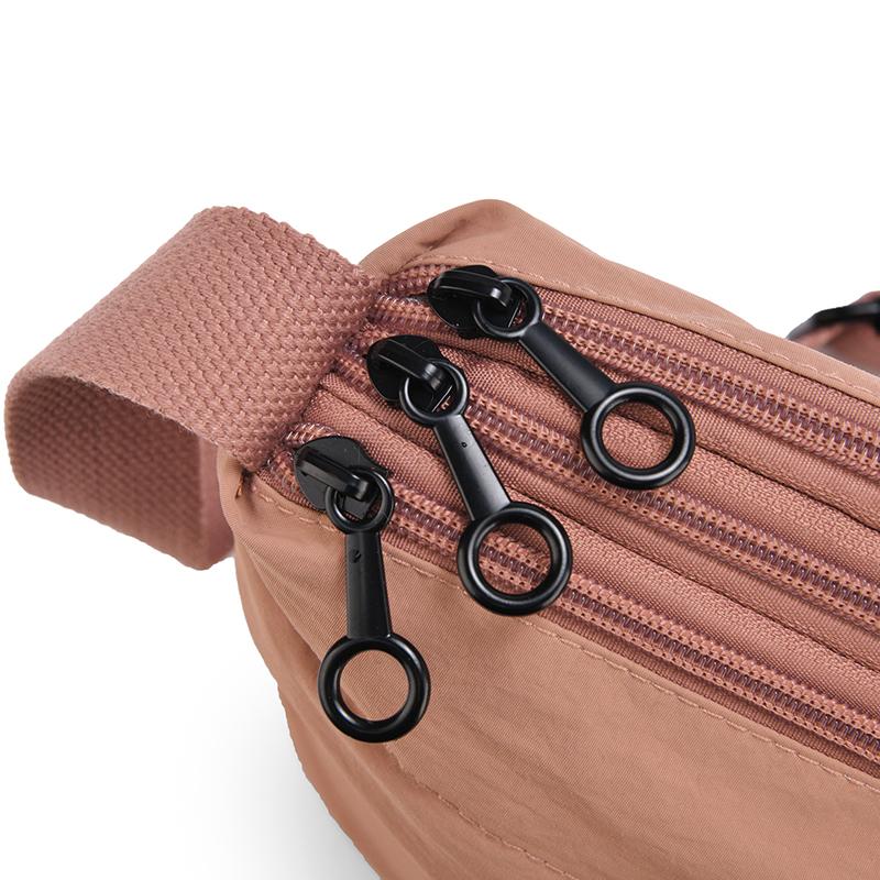 Women's Shoulder Bag Lightweight Large Capacity Multi-compartment Nylon Crossbody Bag