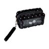 Soft Pencil Pouch Stylish Bowknot Decoration Roomy Interior Strong Zippers Closure Flexible for Students Professional