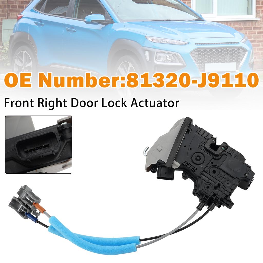 Front Right Passenger Side Door Lock Actuator 81320-J9110 For Hyundai Kona 18-20