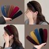 High-End Women's Bow Headband with Teeth - 2025 Face Washing & Hair Pressing Accessory