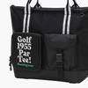 MunSingwear Women S Double Pocket Tote Bag Black Mr122lbg12
