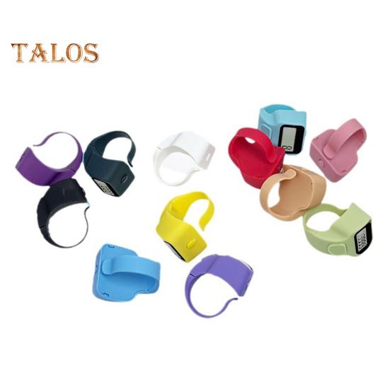 Ηλεκτρονικός μετρητής δακτυλίων 3 τμχ με φως LED 5-ψήφιος μετρητής αριθμών Clicker LCD Ψηφιακή οθόνη Εγχειρίδιο Clicker Mini Hand Tally Counter με δυνατότητα επαναφοράς