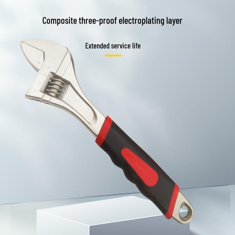 Adjustable Carbon Steel Industrial Grade Bathroom Wrench Tool