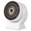 Mini Electric Heater Portable Fast Heat Desktop Fan Warmer Low Noise Operation for Office Desk Home Room Dormitory Library Use