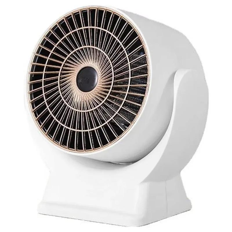 Mini Electric Heater Portable Fast Heat Desktop Fan Warmer Low Noise Operation for Office Desk Home Room Dormitory Library Use