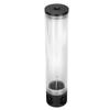 Water Cooling Reservoir 240mm 9.4in Length G1 4in Thread 50mm 2.0in Diameter Tube Low Noise 4 Holes PC Cooling Tank