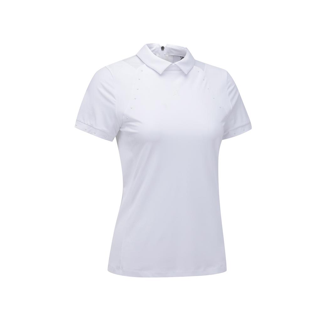 ANEW GOLF Women Sm Hybrid Short T-Shirt_Wh