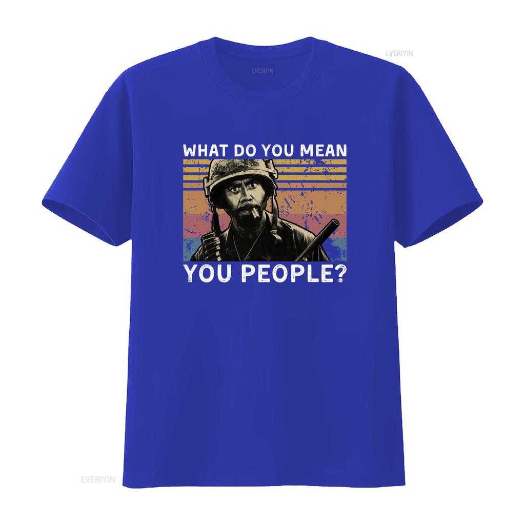 Was meinst du Leute Tropic Thunder T-Shirt Lustiges Design Erhältlich in allen Größen S 4XL Vintage gewaschen Grafik