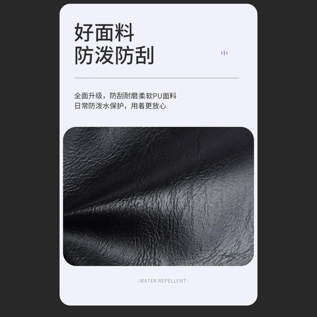 New men's simple casual and durable shoulder bag large capacity multi-pocket waterproof messenger bag