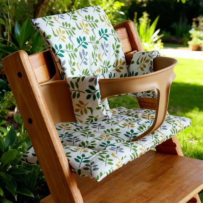 Baby High Chair Waterproof, Stain-Resistant Universal Cotton Seat & Back Cushion