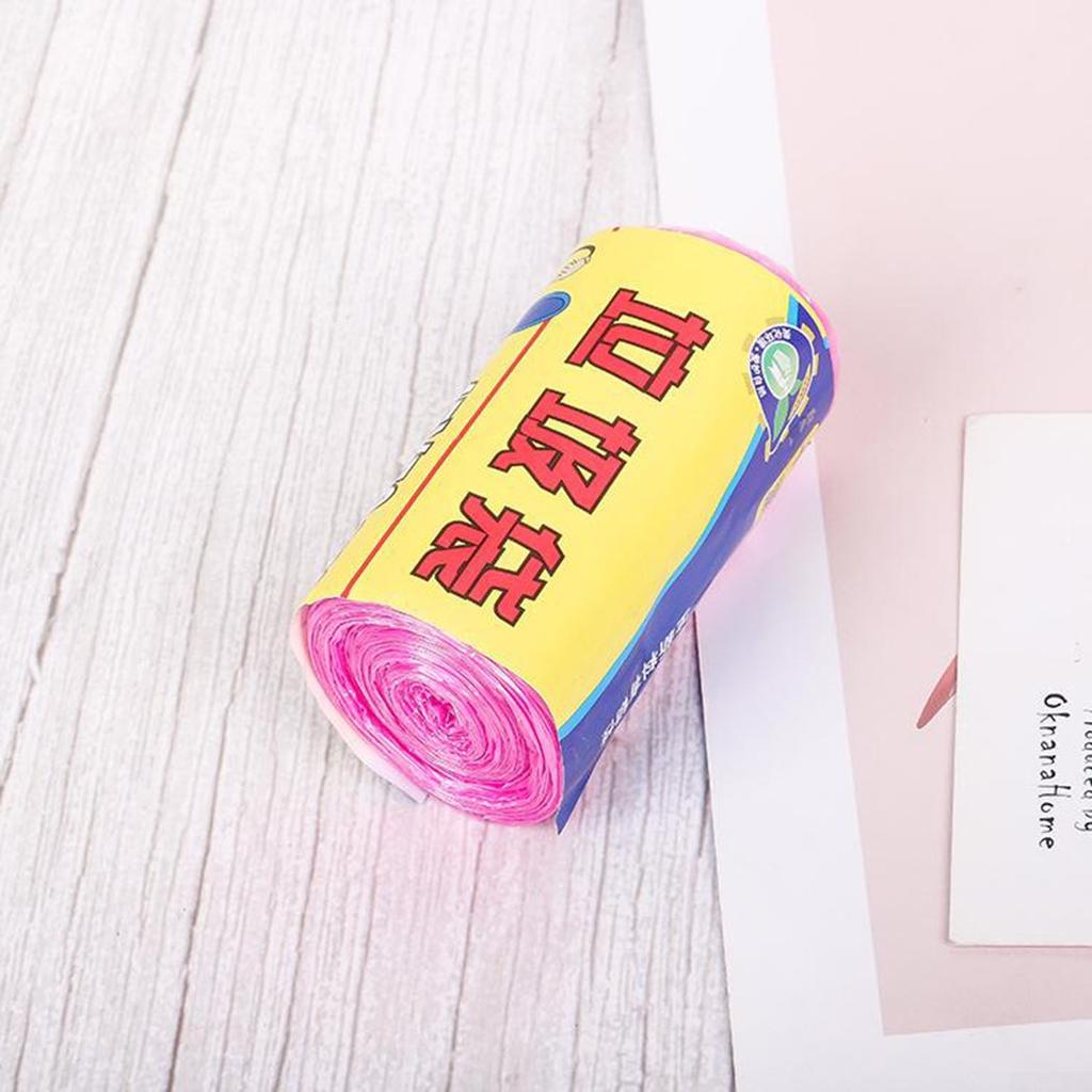 15 adet 50*45 cm Renkli Çevre Dostu Tek Kullanımlık Ev Çöp Torbaları