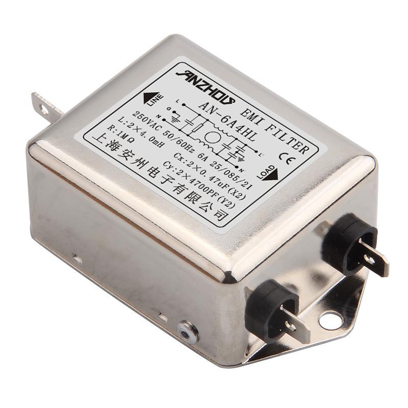 AN-3A4HL/AN-6A4HL EMI AC Power Noise Filter, 250V Frequency Component