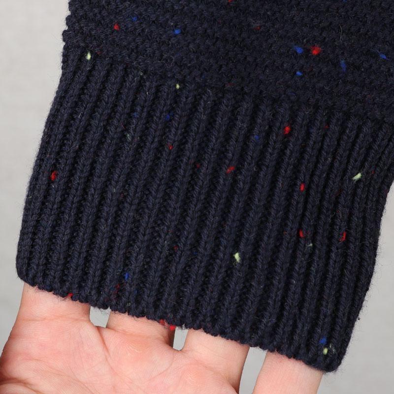 Sunshine House Autumn and Winter New Arrival Export Fashion round Neck Men's Clothing Long Sleeves Sweater Pullover Knitwear Bottoming Shirt