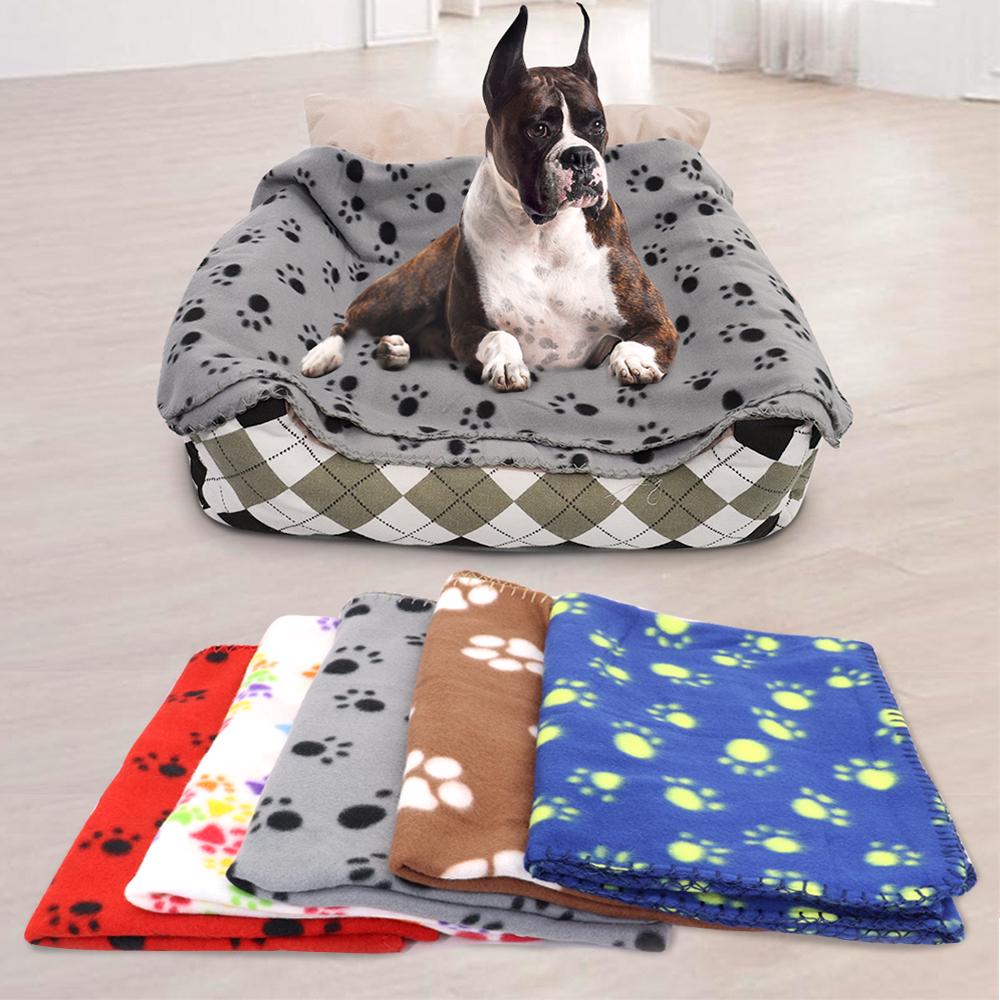 pug print dog bed