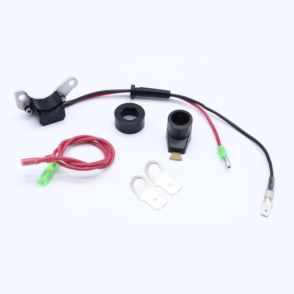 Durable Electronic Ignition Points Conversion Kit Car Modification Replacement Accessories Compatiblefor Lucas 25D + DM2
