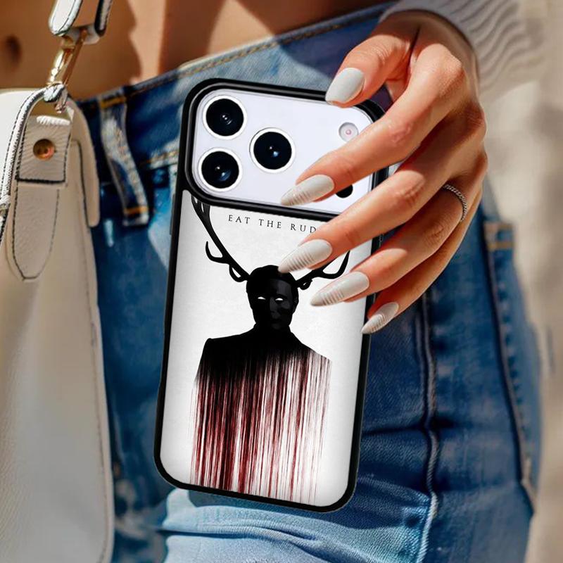 Hannibal soft Phone Case For iPhone 17 Air 14 15 13 12 Max Cover For Apple 14 15 16 16e 11 Pro Max Plus