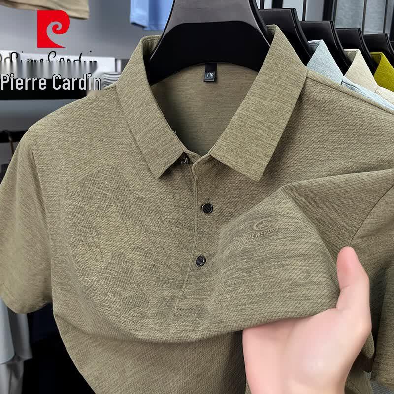 Pierre Cardin Men s Ice-Feel Quick-Dry Short Sleeve T-Shirt 2XL