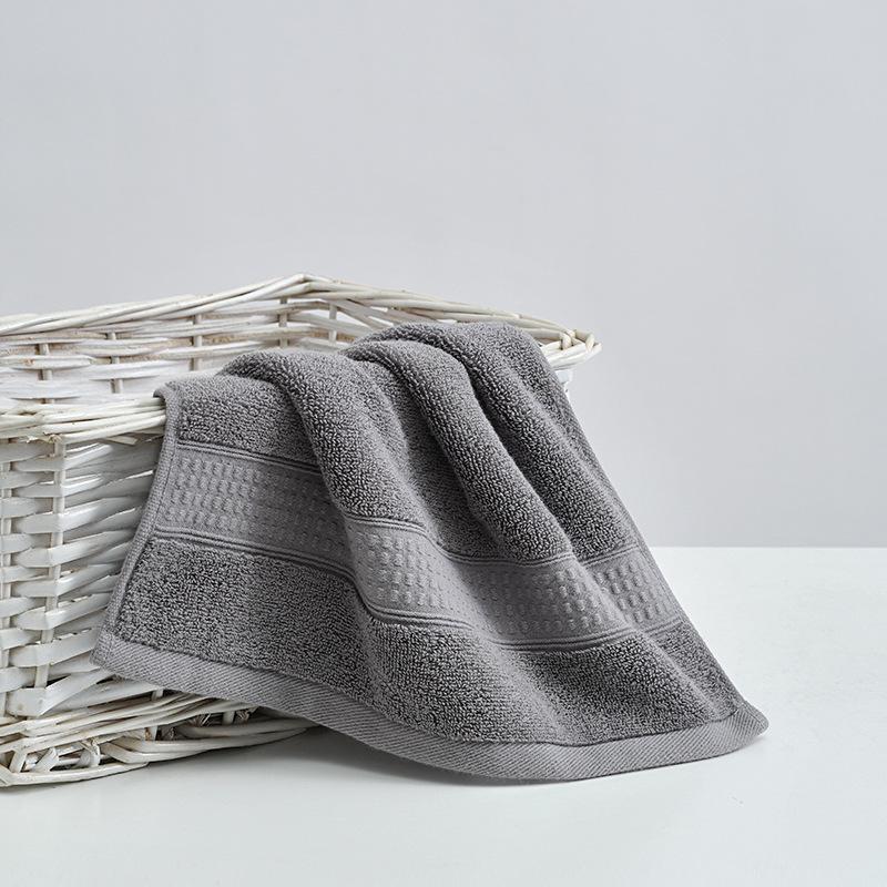 Jieliya Cotton Face Towel - Skin-Friendly, Absorbent, Quick-Dry Washcloth & Handkerchief for Home Use