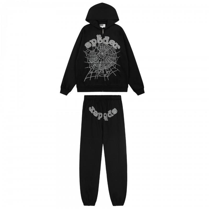 2026 Set Tuta con Felpa Senza Cappuccio in Cotone Leggero e Pantaloni Jogger Uomo Donna Streetwear Casual