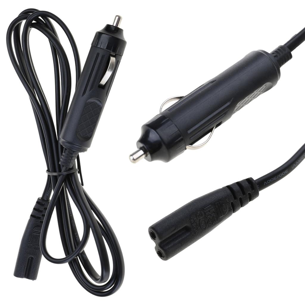 Household Lunch Box Chargers Car Frige Power Cables Plastic Material 1.6 Meters 12V 24V Electric Lunch Boxes Power Cable