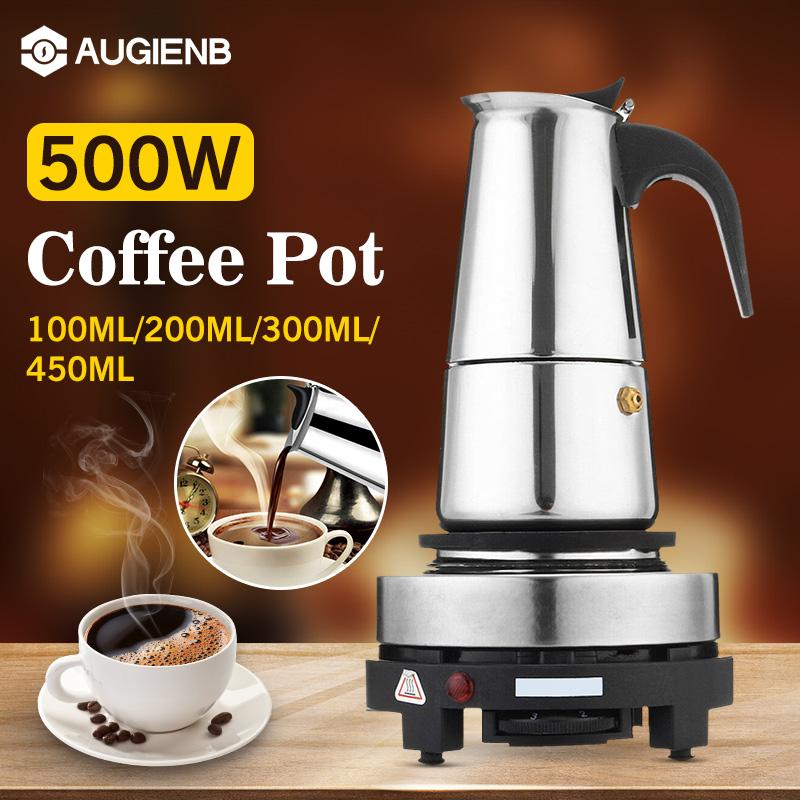Coffee Pot Stainless Steel Moka Pot 