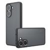 Matte Case for Xiaomi Redmi Turbo 4 5G/Poco X7 Pro 5G Skin-Touch TPU+PC Phone Shell,Transparent Black