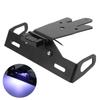 Motorcycle License Plate Mount Holder with LED Light Fit for Kawaski ER‑6N F 2012‑2015