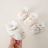 Soft Baby Walking Shoes Plush Crib Boots Cute Newborn Cotton Shoes Winter