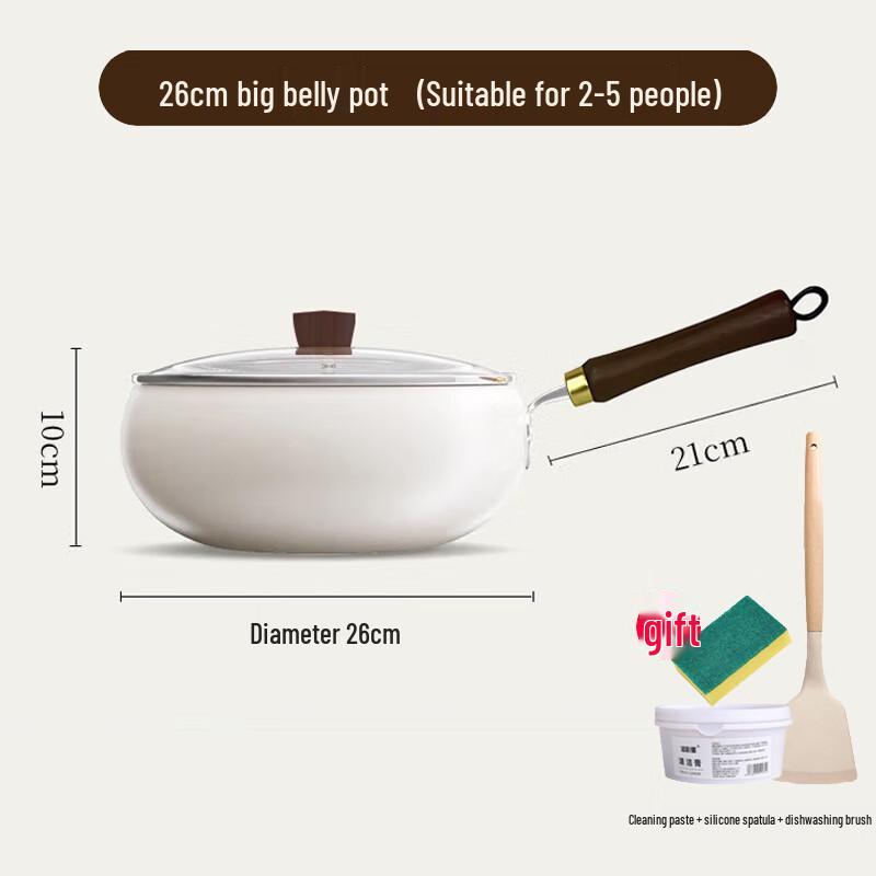 Lilang Non-stick Flat-Bottom Wok