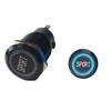 19Mm Metal Push Button Switch 1No1Nc Momentary Latching Ip67 E60 Car Start Ignition Push Button Switch With Led Light 12V 24V