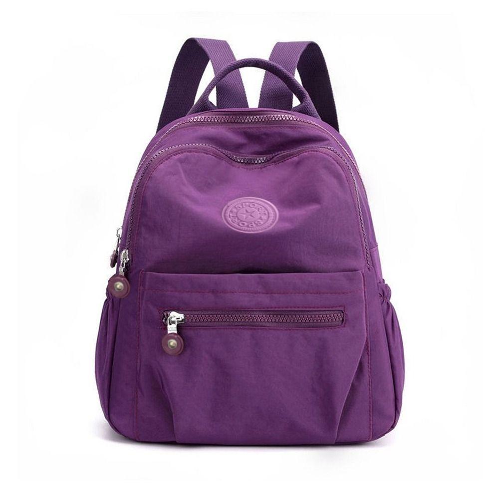 Casual Large Capacity Shoulder Bag Student Waterproof Lightweight Mini Rucksack Wear-resistant Small Backpack Travel