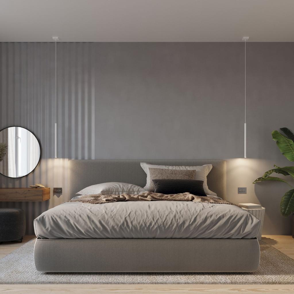 Lampa Wisząca Pastelo 1 G9 Biały Sollux Sl.0465