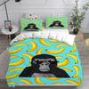 Spiel Gorilla Tag Bettwäschesets Steppdecke Tagesdecke Bettbezug Bettbezug Kissenbezug 2-3-teilige Sets Schlafzimmerdekoration Heimtextilien
