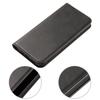 For iPhone 11 Pro Max 6.5 inch Calf Texture Phone Shell Wallet Phone Cover Auto-absorbed Leather Stand Case