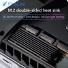 FinalCool M.2 SSD NVMe Heat Sink M2 2280 Solid State Hard Disk Radiator Aluminum Alloy Heatsink with Thermal Pad for Desktop PC