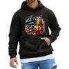 Men Women Spring Autumn Fashion Casual Hooded Sweatshirt Fashion Simple Hoodie Creative Halloween Style Printing Top