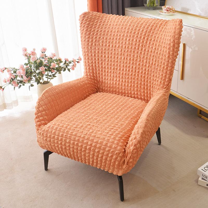 Solid Color Seersucker Lazy Boy Sofa Covers Relax Sofa Slipcovers Stretch Universal All-inclusive Lounge Tatami Chair Cover