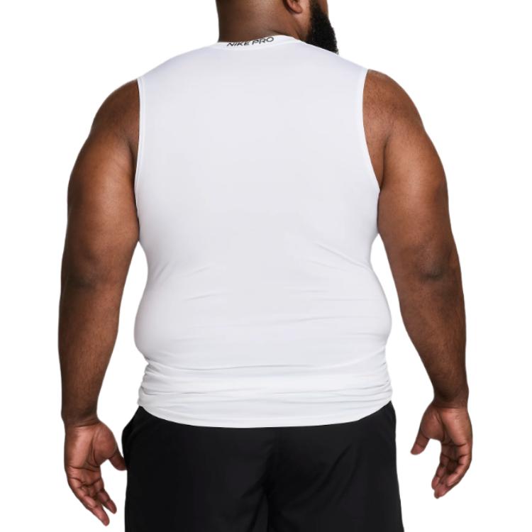 New Nike Pro Men's Dri FIT Slim Sleeveless Top FB7924-100