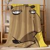 Cute Funny Tiger Crocodile Capybara Flannel Soft Warm Plush Blanket Sofa Living Room Pet Hogar Bedroom Gift Home Car Portable