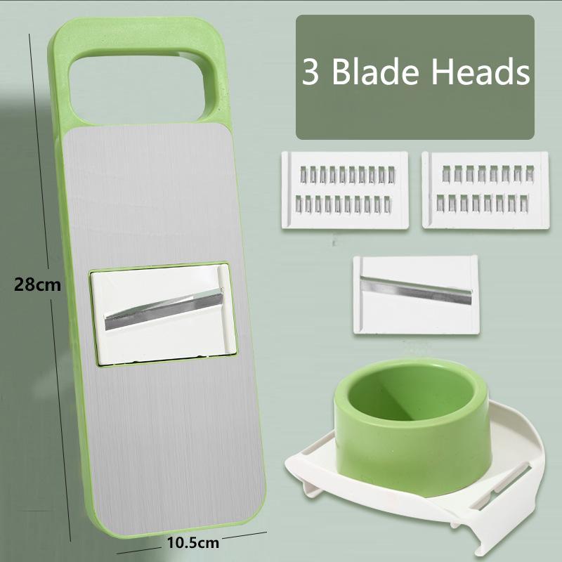 New Stainless Steel MultiFunction Hand Guard Vegetable Grater Kitchen Tool for Potato Carrot Shredding Slicing Grater Board